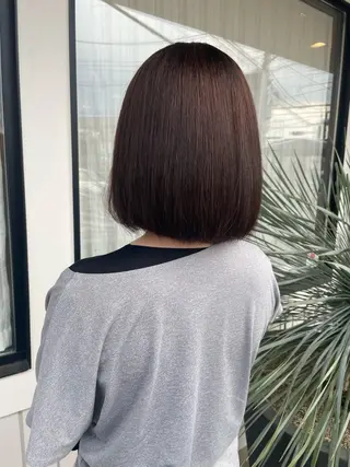 ミディアム 松井 悠希のヘアスタイル