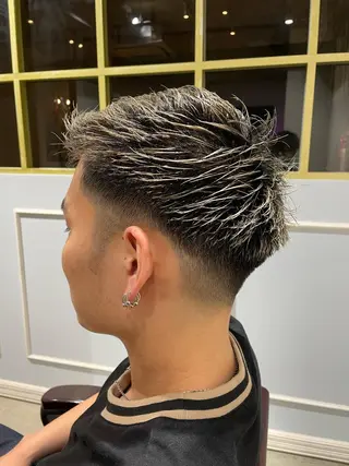 メンズ アリーマーケットリル 小林将士のヘアスタイル
