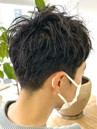 メンズ 菅 野のヘアスタイル