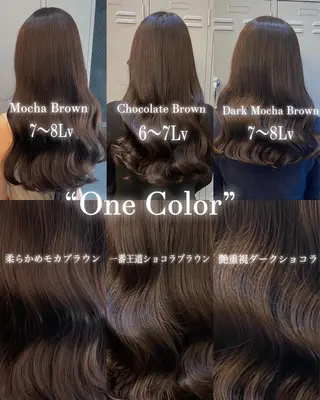 ロング カラー ヘアアレンジ ✨似合わせカット カラー✨ミユのヘアスタイル