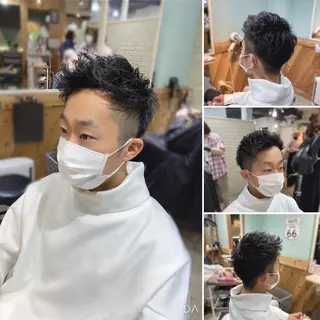 ショート 薮 恵一のヘアスタイル