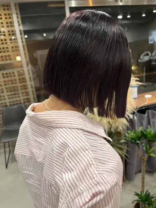 ミディアム カラー 表参道🌿赤み消し カラー/チナツのヘアスタイル