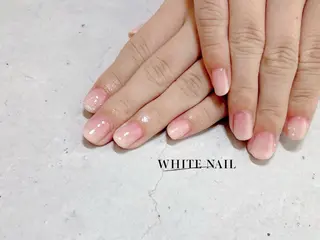 ネイル WHITE NAIL ホワイトネイルのネイルデザイン