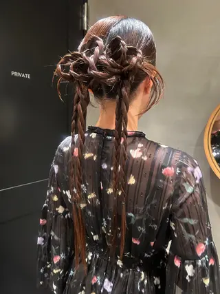 ロング ヘアアレンジ デザイン/アレンジ ❤︎イシイレイのヘアスタイル