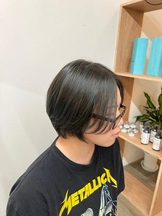 ショート 阿部 智子のヘアスタイル