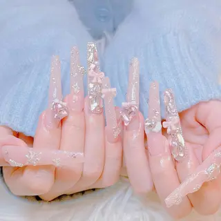 ネイル ANH ゴテゴテネイルのネイルデザイン