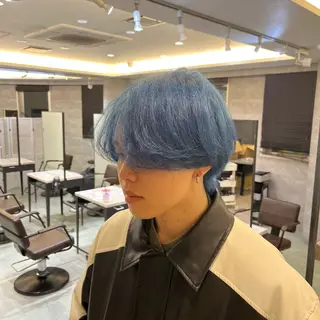 カラー メンズ ケアブリーチ🌟 ♢WATARU♢のヘアスタイル