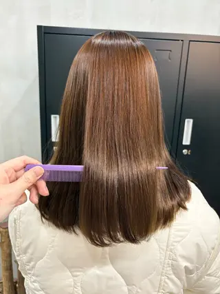 セミロング ALLEN hair /まなのヘアスタイル