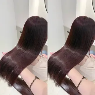 ロング 艶髪カラー🫧 髪質改善🪽萩原のヘアスタイル