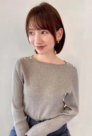 ミディアム 【吉祥寺でボブなら】 オガタソウイ🌿のヘアスタイル