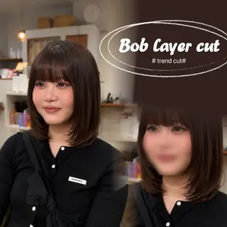 カラー トゥサリ/ 海外ヘア/レイヤーのヘアスタイル