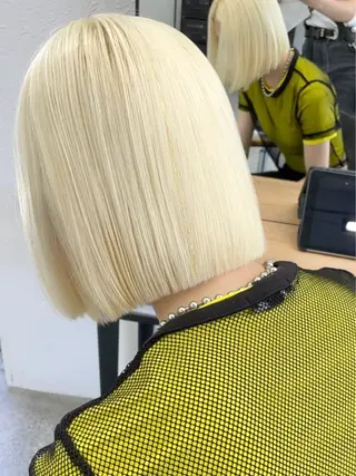 ショート ハイトーンカラー/ hinata🪽のヘアスタイル