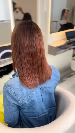 ミディアム カラー asterisk ななかのヘアスタイル