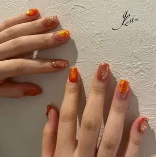 ネイル gleam✴︎ sayakaのネイルデザイン