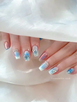ネイル Lavender nail·中島公園のネイルデザイン