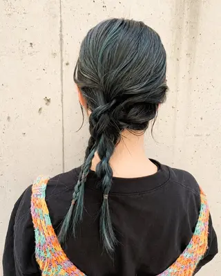 カラー 💐透明感カラー/ 🪿レイヤー/真野のヘアスタイル