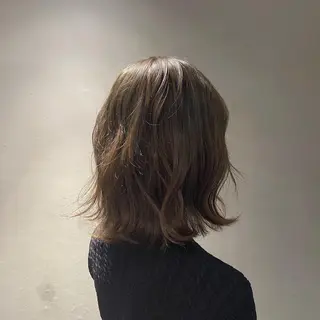 ミディアム カラー RuLaN AMIのヘアスタイル