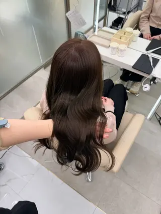 ロング 似合わせカット/月 【るな】COAのヘアスタイル