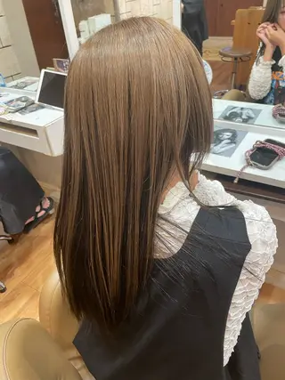 ロング カラー horie mayaのヘアスタイル