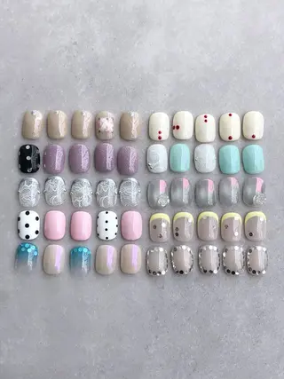 ネイル 【marl】 cocoaのネイルデザイン