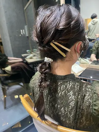 ヘアアレンジ 似合う髪型見つけます AYAKAのヘアスタイル
