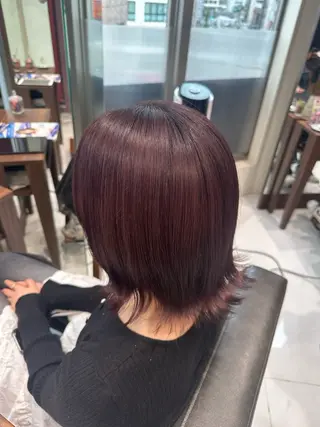 ショート ブリーチなしWカラー /Hitomi☻のヘアスタイル