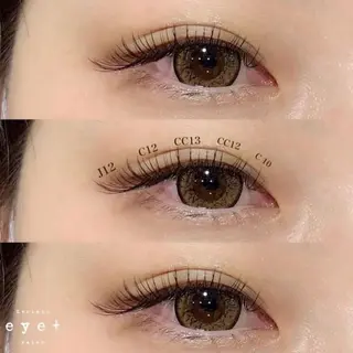 マツエク・マツパ eye+ nanoのマツエク・マツパデザイン