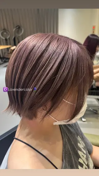 ショート カラー 🌿たかはし ゆいな 🌿のヘアスタイル
