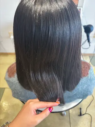 カラー 淡色┊︎ナチュラル 🧁奈那美🧁*.゜のヘアスタイル