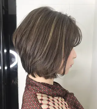 ショート カラー メンズ縮毛矯正 細谷碧海のヘアスタイル