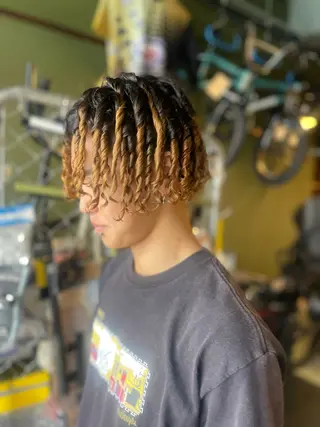ミディアム パーマ PATH-hair. storeのヘアスタイル