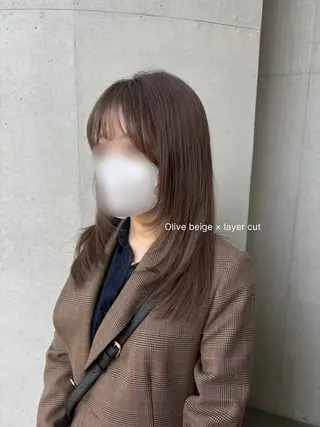 ロング レナ🧸🤎 アメリシュシュのヘアスタイル