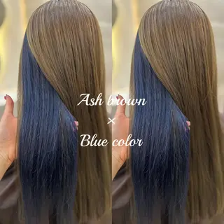 ロング lovis🧸ゆうあ 🧸/透明感カラーのヘアスタイル