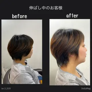 ショート 植野/新宿 高田馬場のヘアスタイル