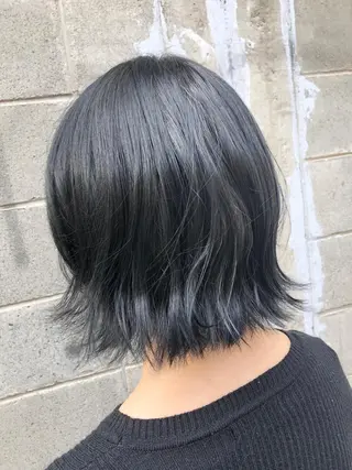 ショート カラー 最高級エクステ /羽エクステ白石宇由のヘアスタイル