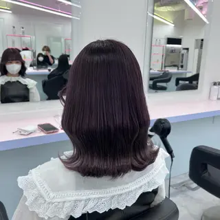 ミディアム 🫧レイヤーカット ・ハッシュ🫧龍星のヘアスタイル