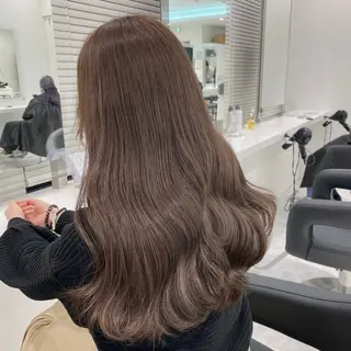 ロング カラー トレンド韓国ヘアー♡ 横浜美容室♡のヘアスタイル