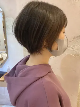 ショート ツヤ髪になりたい方へ 🩷柴田知亜希のヘアスタイル