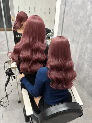ロング ギャル⚜️巻き髪 ⚜️ちづるのヘアスタイル