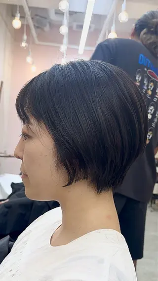 ショート カラー 巻ける縮毛矯正✨ ボブ/ショートともきのヘアスタイル