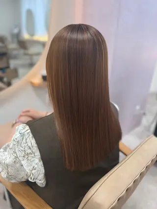 セミロング kyoka /静岡1の艶髪カラーのヘアスタイル