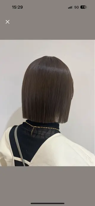 ミディアム 仁科 亮祐 ✂︎カット✂︎のヘアスタイル