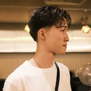 ショート メンズ 濱口 ジュニオルのヘアスタイル