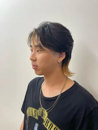 カラー メンズ 岩下 侑里のヘアスタイル