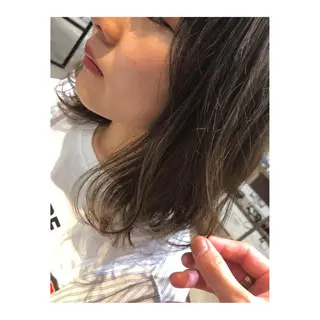 ミディアム カラー 竹嶌 健吾のヘアスタイル