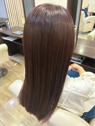 ロング 透明感カラー 山田真生のヘアスタイル