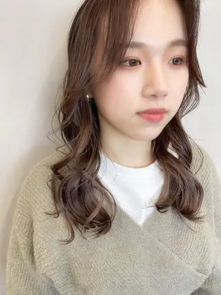 セミロング 関 京磨のヘアスタイル