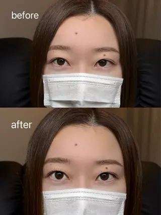 パーマ 染葉 咲菜のマツエク・マツパデザイン