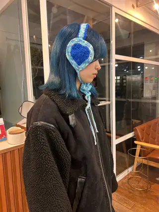 カラー かがやしづ ⭐️ベージュのヘアスタイル
