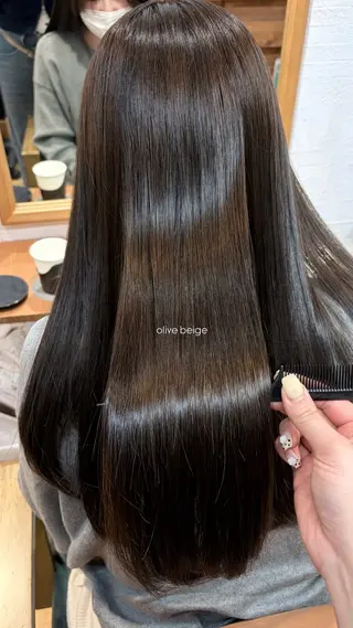 セミロング カラー レイヤー透明感カラー /gima🌱のヘアスタイル